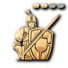 Early Gilded Man-at-Arms